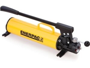 P84 Two Speed Ultima Steel Hydraulic Hand Pump 134 In3 Usable Oil For Use With Double Acting Cylinders Enerpac