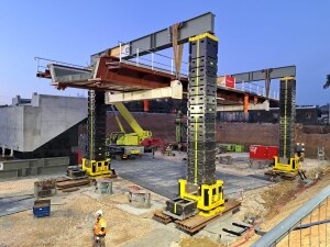 Enerpac JS-250 for Aertssen Cranes Bridge Deck Installation