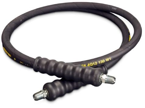 Enerpac H9206Q Hydraulic Hose, Rubber, 1/4, 6 ft